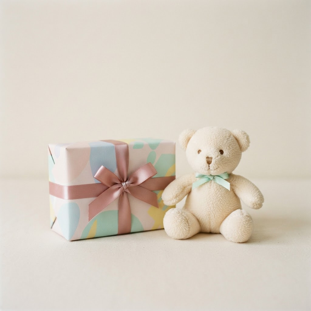 Wrapped Plush Gift Set sample product photo